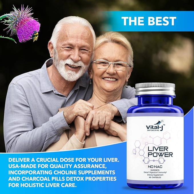 21-in-1 Liver Support Supplement, Liver Cleanse Detox & Repair - W/Milk Thistle, Zinc, Beetroot & Artichoke, Choline & Dandelion Root for Digestion & Immunity - 60 Capsules