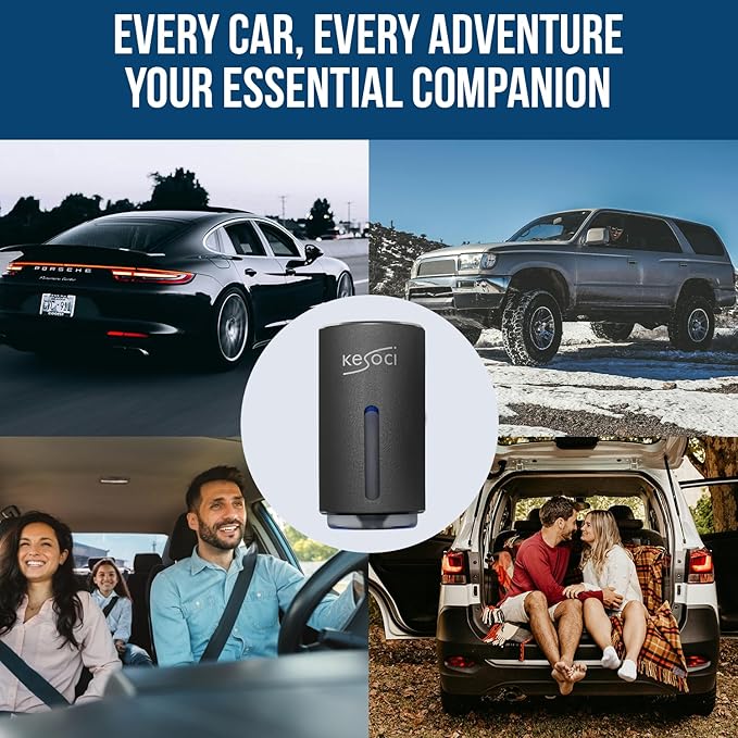 Smart Car Air Freshener: Revolutionary Smart Car Diffuser Vent Clip with 3 Exclusive 10 ml Fragrances (3 x Cologne)