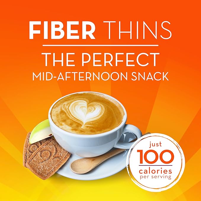Metamucil Fiber Thins, Psyllium Husk Fiber Supplement, Digestive Health Support and Satisfy Hunger, Chocolate Flavored, 12 Servings