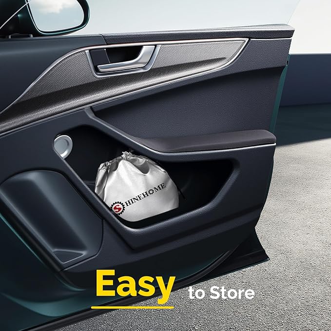Car Sun Shade for 2017 2018 2019 2020 2021 2022 Honda CRV Windshield Sun Shade, Sun Visor Windshield Cover for CRV Front Window Sunshade Foldable Auto Interior Accessories UV Block to Keep Cool