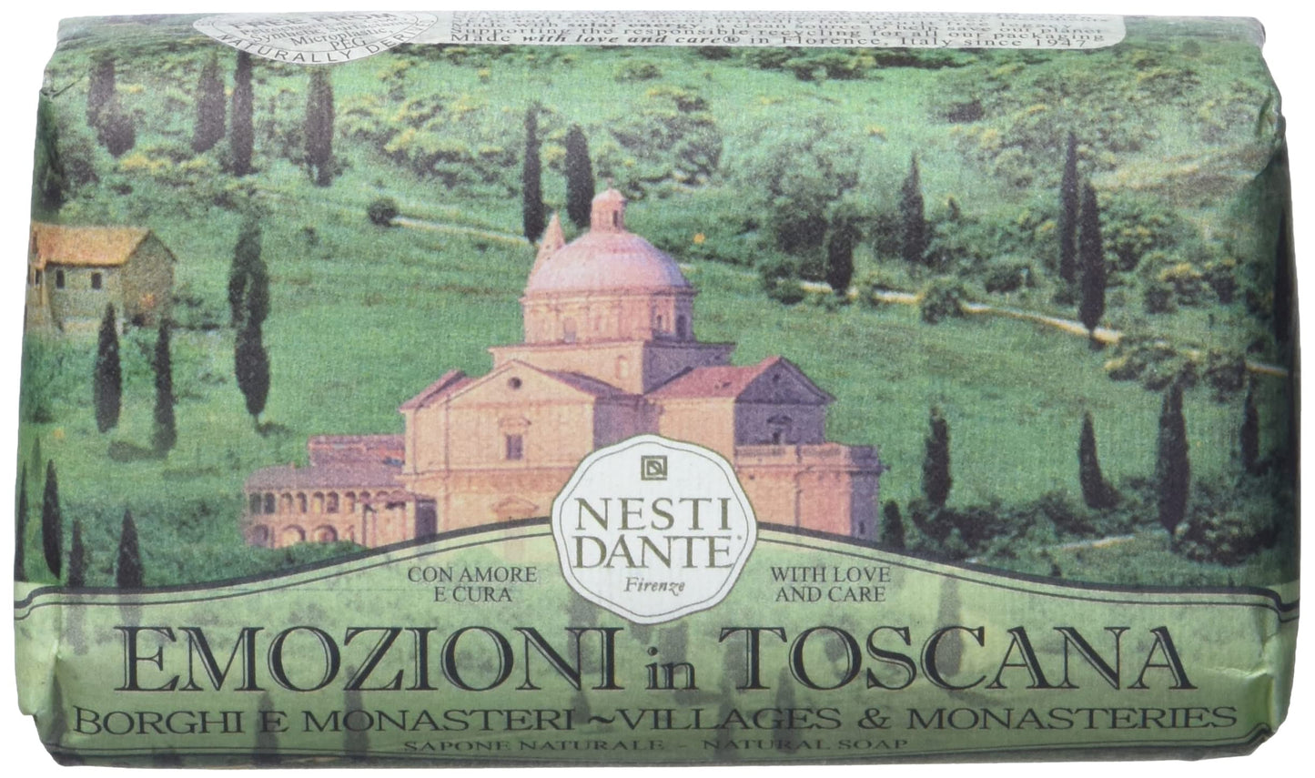 Nesti Dante Nesti Dante Emozioni In Toscana Natural Soap - Villages And Monasteries, 8.8Oz, 8.8 Ounce