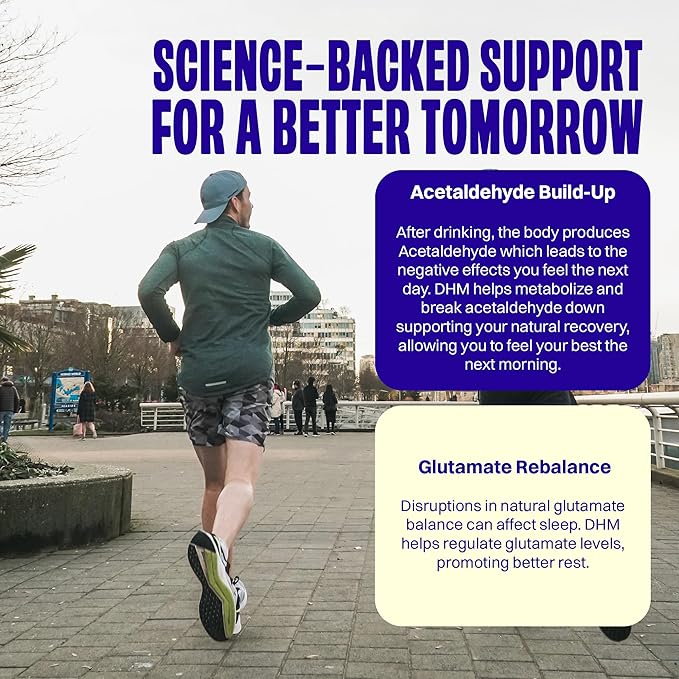 DHM Detox, No Days Wasted, 30 Servings - Take During Evening for Better Next Day and Recovery