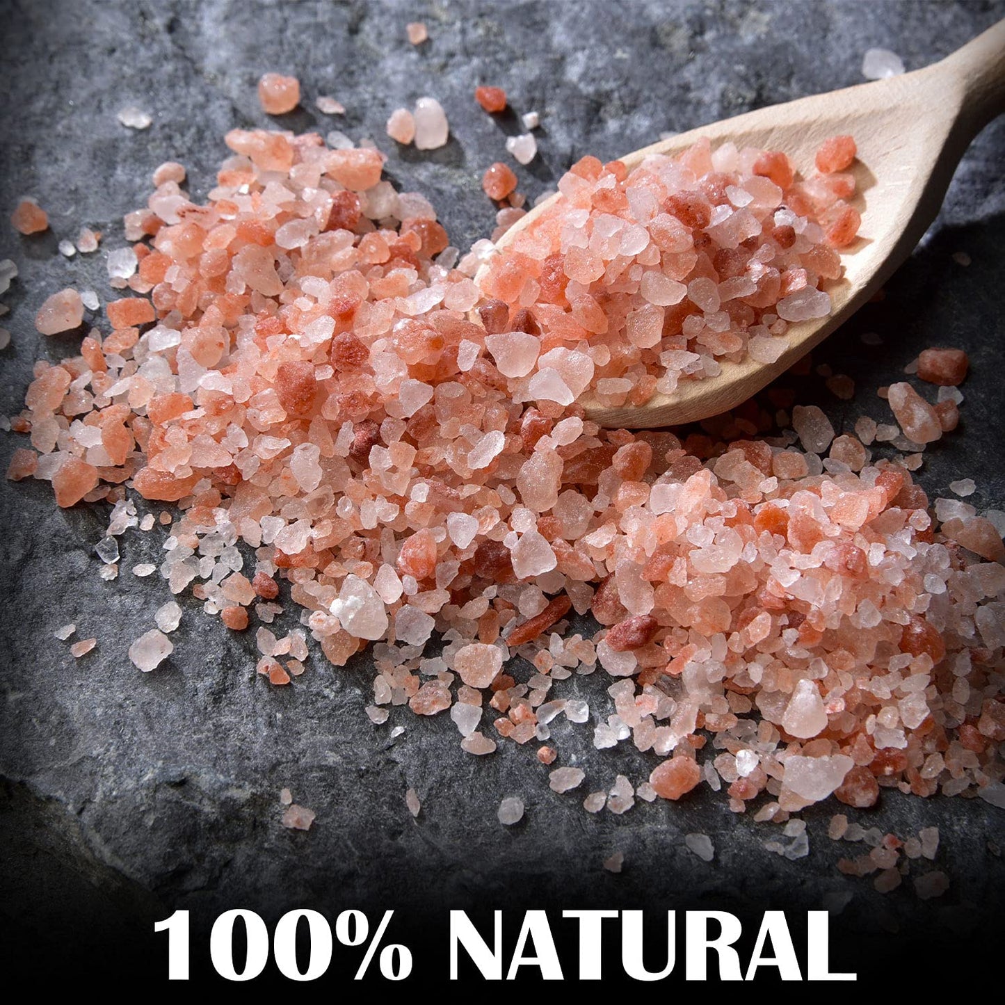 Himalayan Chef Pink Salt Coarse, 5 lbs. Mineral Dense for Health & Ideal For Refill Grinders - 2 PACK