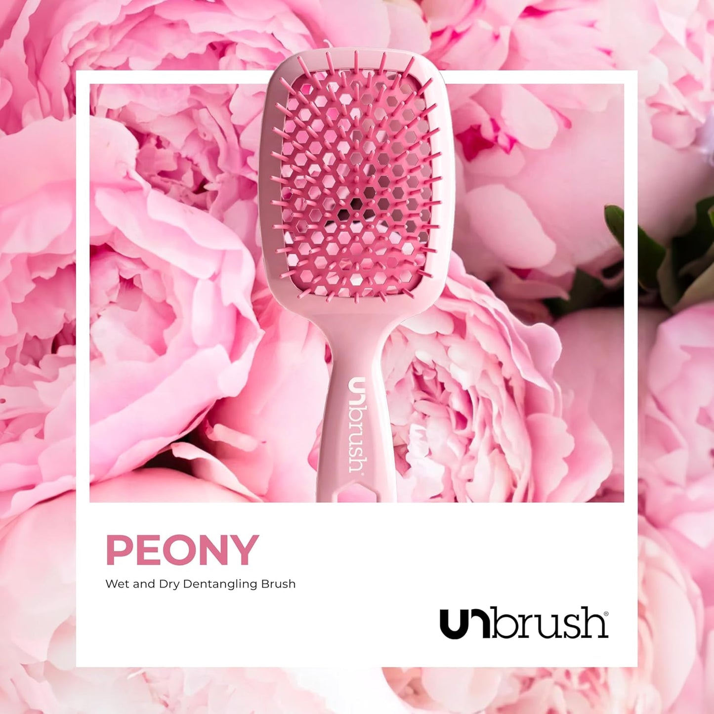 FHI Heat UNbrush Detangling Brush | Pain-Free for All Hair Types | Lightweight & Durable