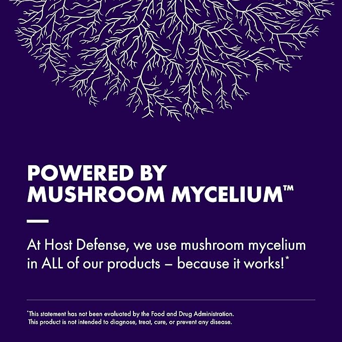 Host Defense MycoBotanicals Brain* Capsules - Brain Support Supplement with Lion's Mane, Reishi & Cordyceps Mushroom - Herbal Supplement for Memory & Focus Support - 60 Capsules (30 Servings)*