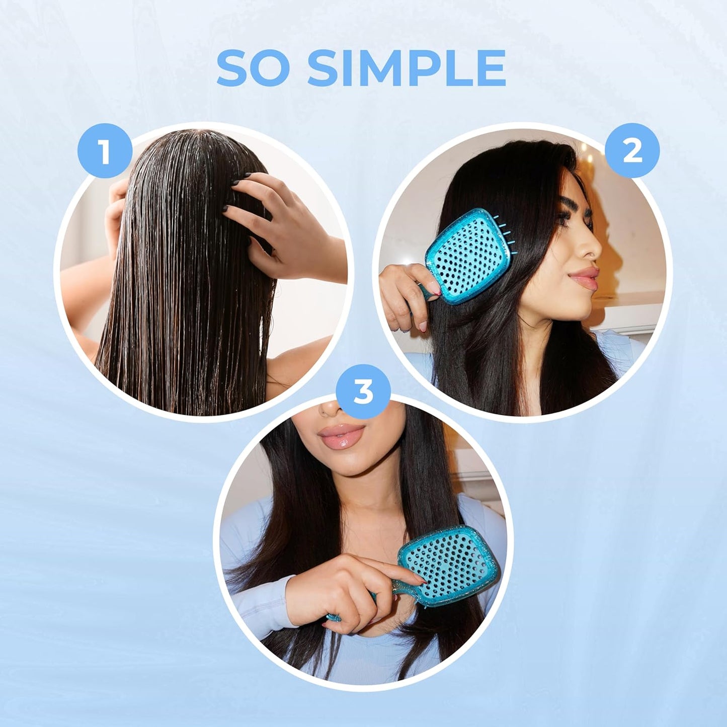 FHI Heat UNbrush Detangling Brush | Pain-Free Brushing for All Hair Types