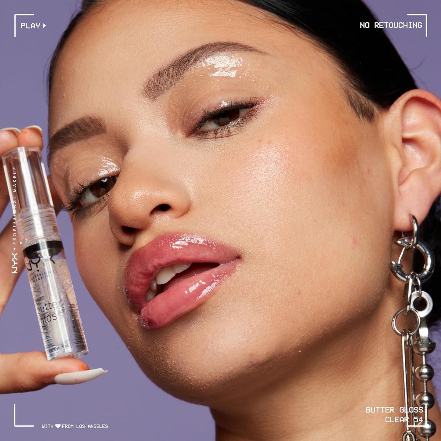 NYX Butter Gloss | Non-Sticky Clear Lip Gloss for All Skin Tones