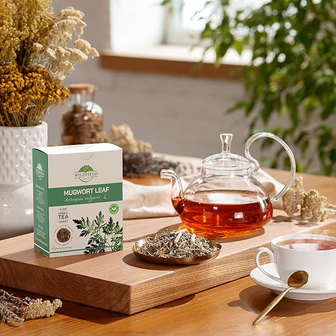 4 Oz. Dried Mugwort Tea Mugwort Herb Dried Tea (Artemisia Vulgaris L.) - 113g Artemisa