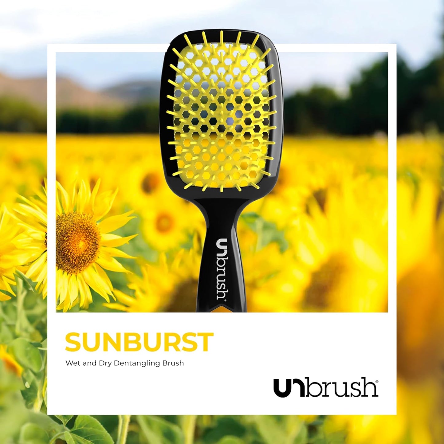FHI Heat UNbrush Detangling Brush | Pain-Free for All Hair Types | Lightweight & Anti-Static