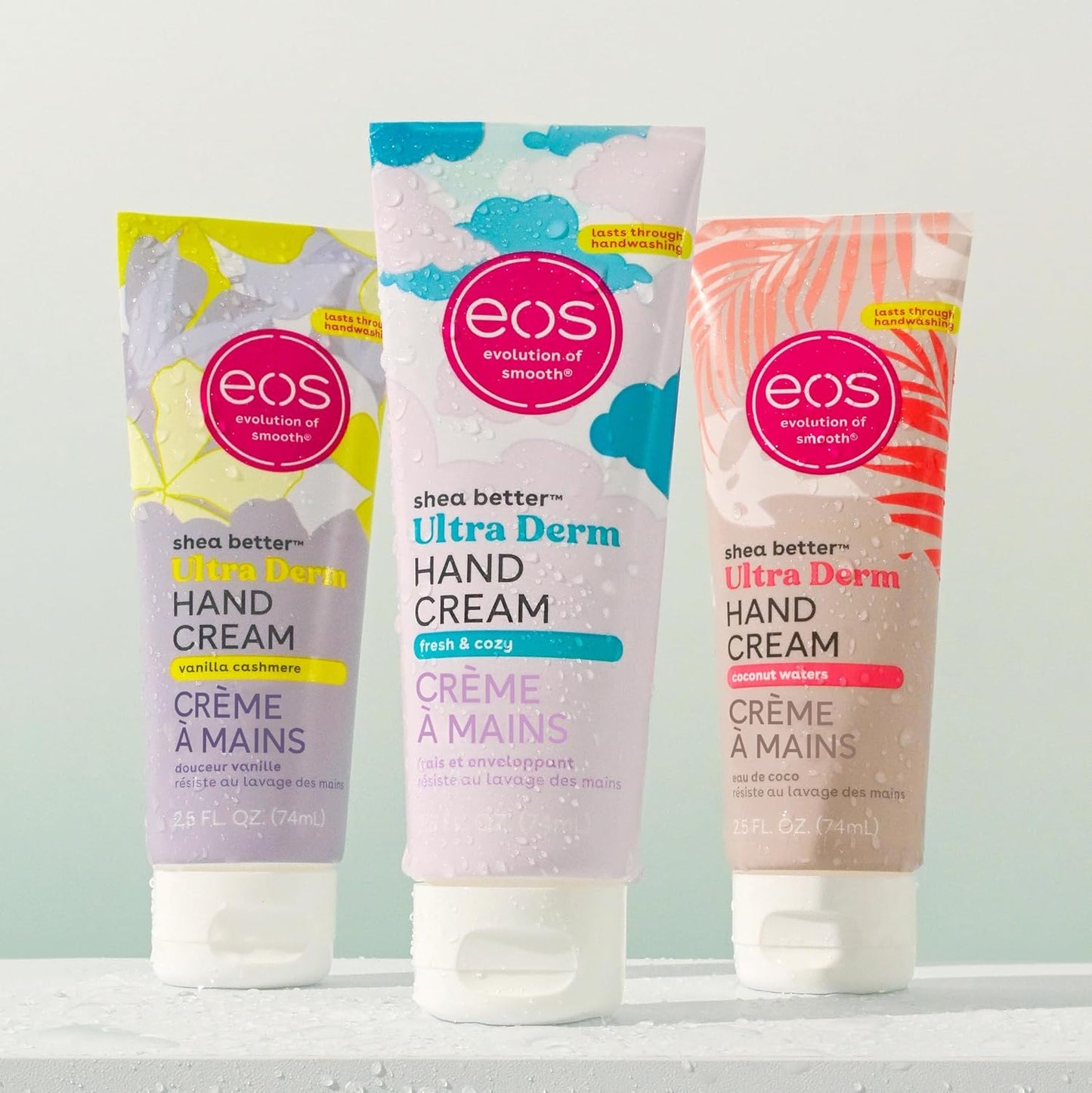 EOS Hand Cream – Pink Citrus | Natural Shea Butter Lotion for 24-Hour Hydration