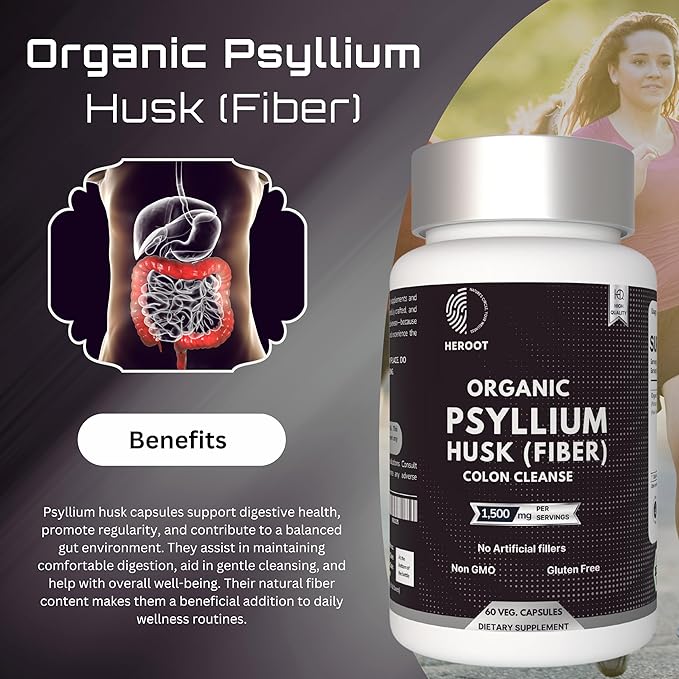 Psyllium Husk Supplement (Pack of 20)