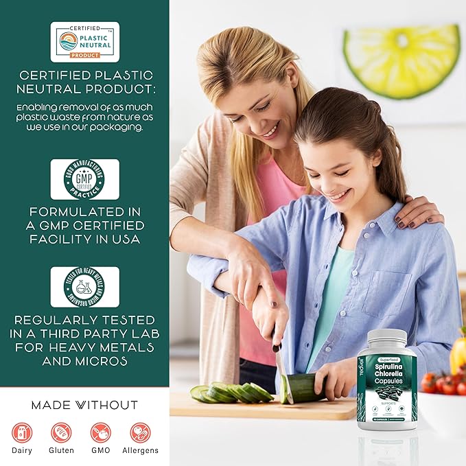 Citicoline with Spirulina Chlorella Bundle