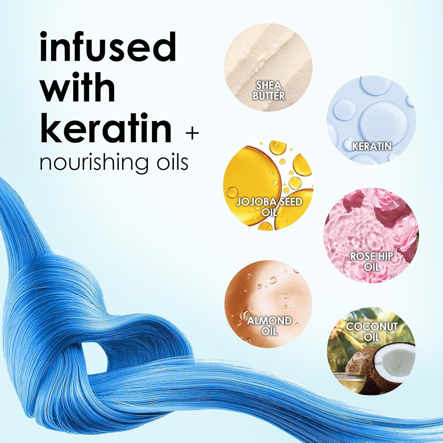 Keracolor 3-In-1 Color-Depositing Conditioner | Gently Cleanses & Conditions | 12 Fl Oz
