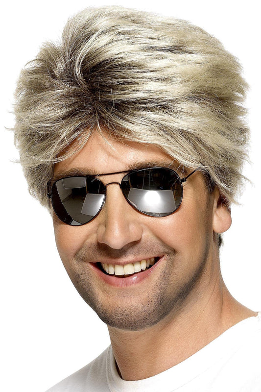 Smiffys 80S Street Wig, Blonde, One Size