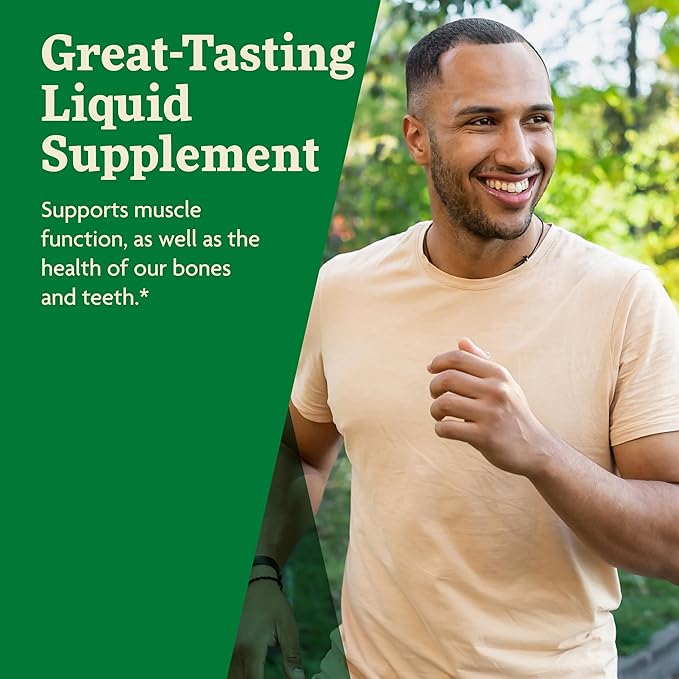 Floradix Magnesium - Liquid Herbal & Mineral Supplement for Bone Support, Digestive Health & More - Vegetarian, Non-GMO - 8.5 fl oz