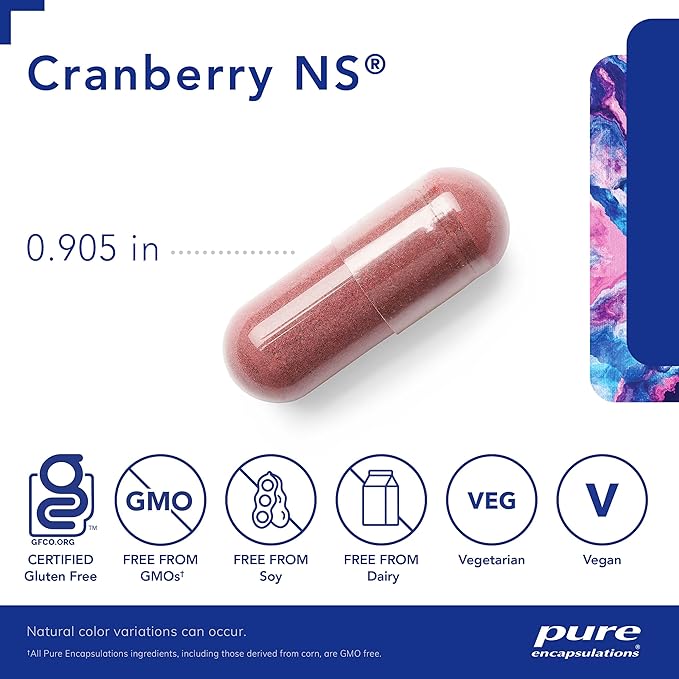 Pure Encapsulations Cranberry NS | Hypoallergenic Supplement to Support Urinary Tract Health |180 Capsules