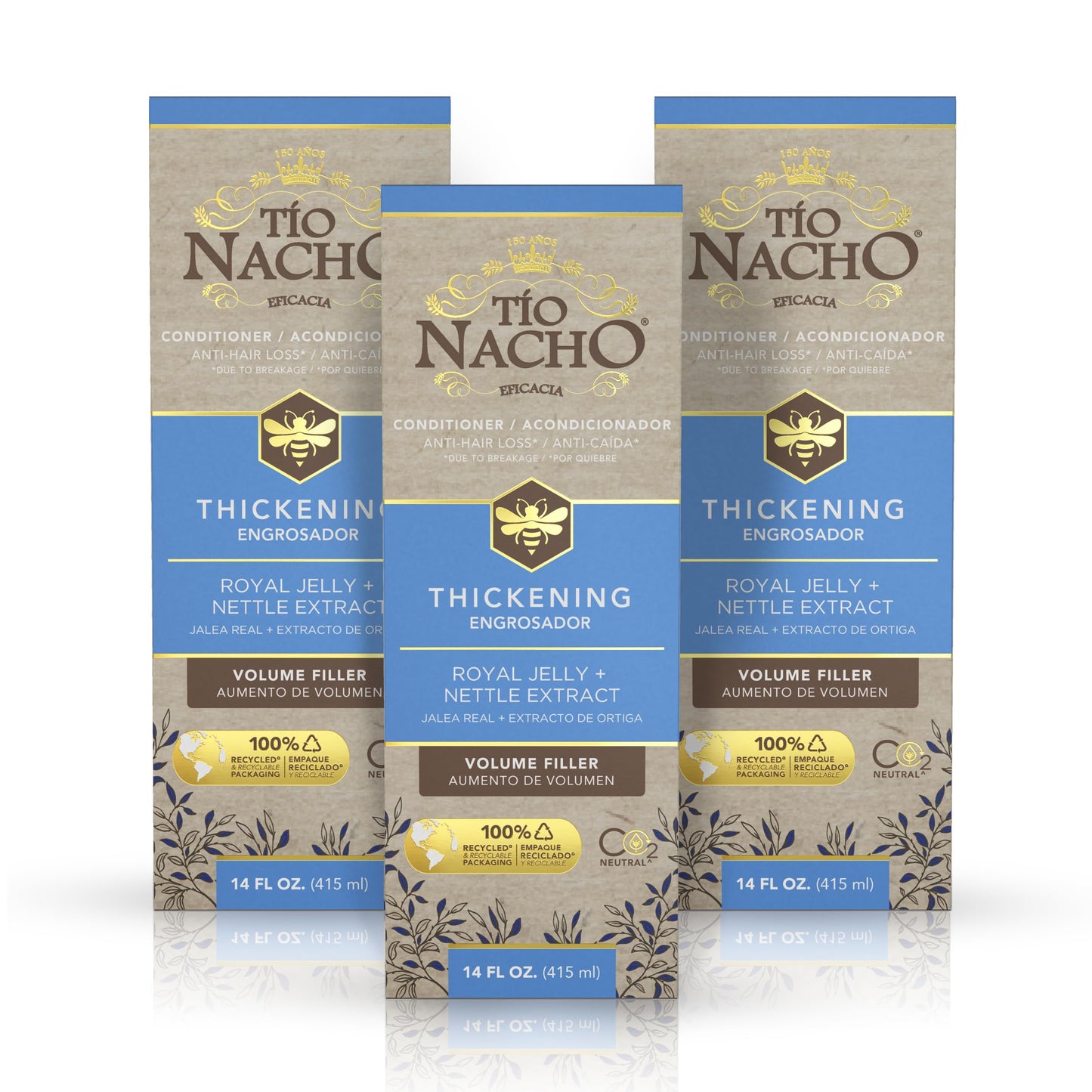 Tio Nacho Volume Filler Conditioner Value Pack (Pack Of 3)