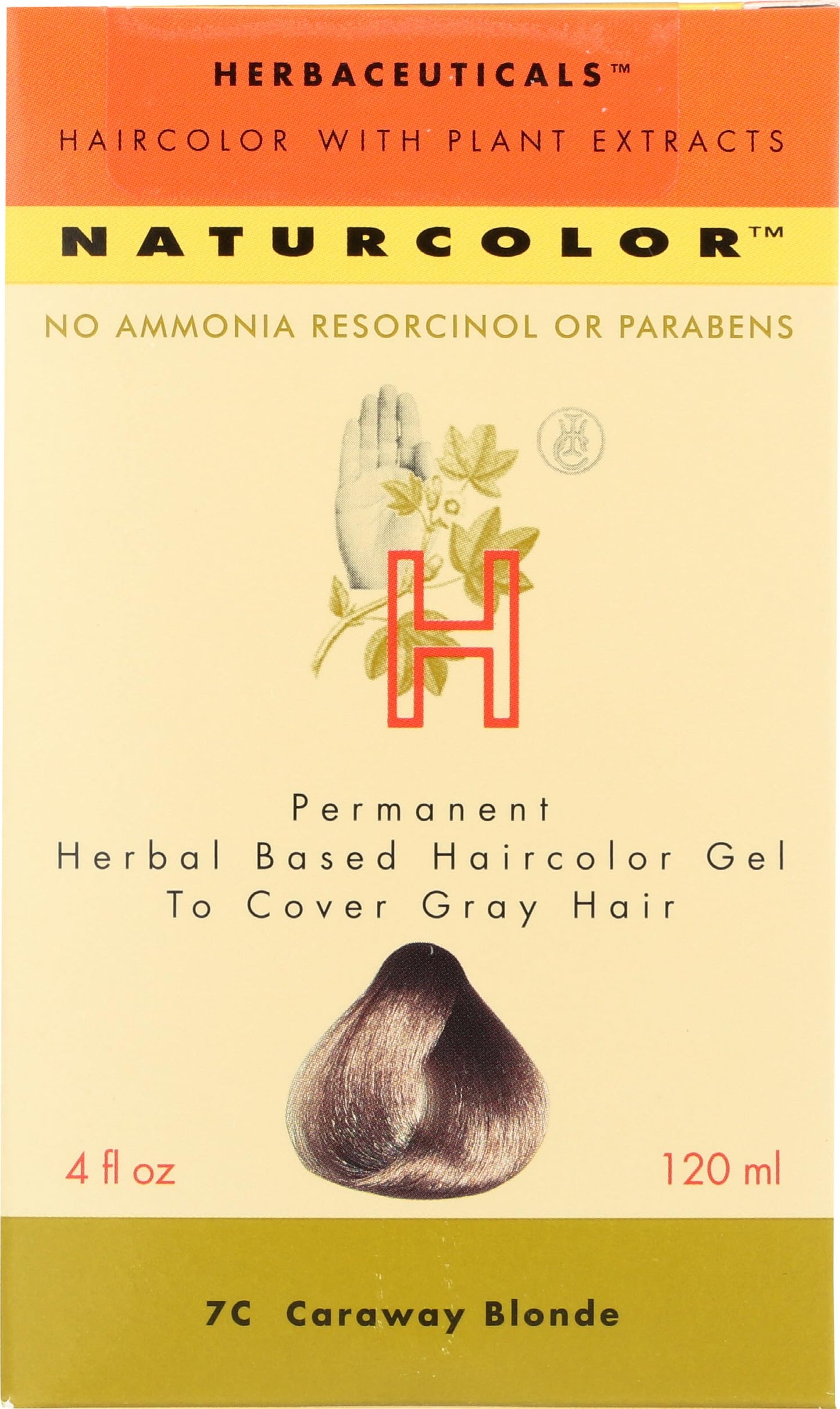 Naturcolor Haircolor Hair Dye, 7C - Caraway Blonde, 4 Ounce (7C)