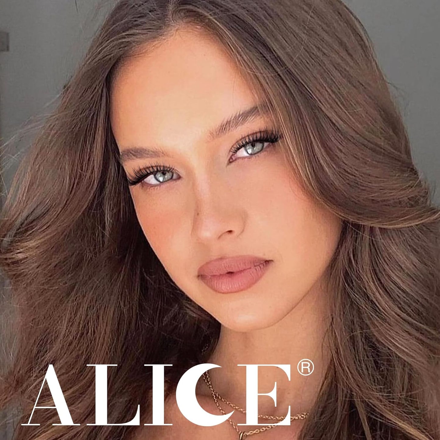 ALICE DIY Eyelash Extension Kit | 196pcs Natural Wispy Clusters | 10-18mm