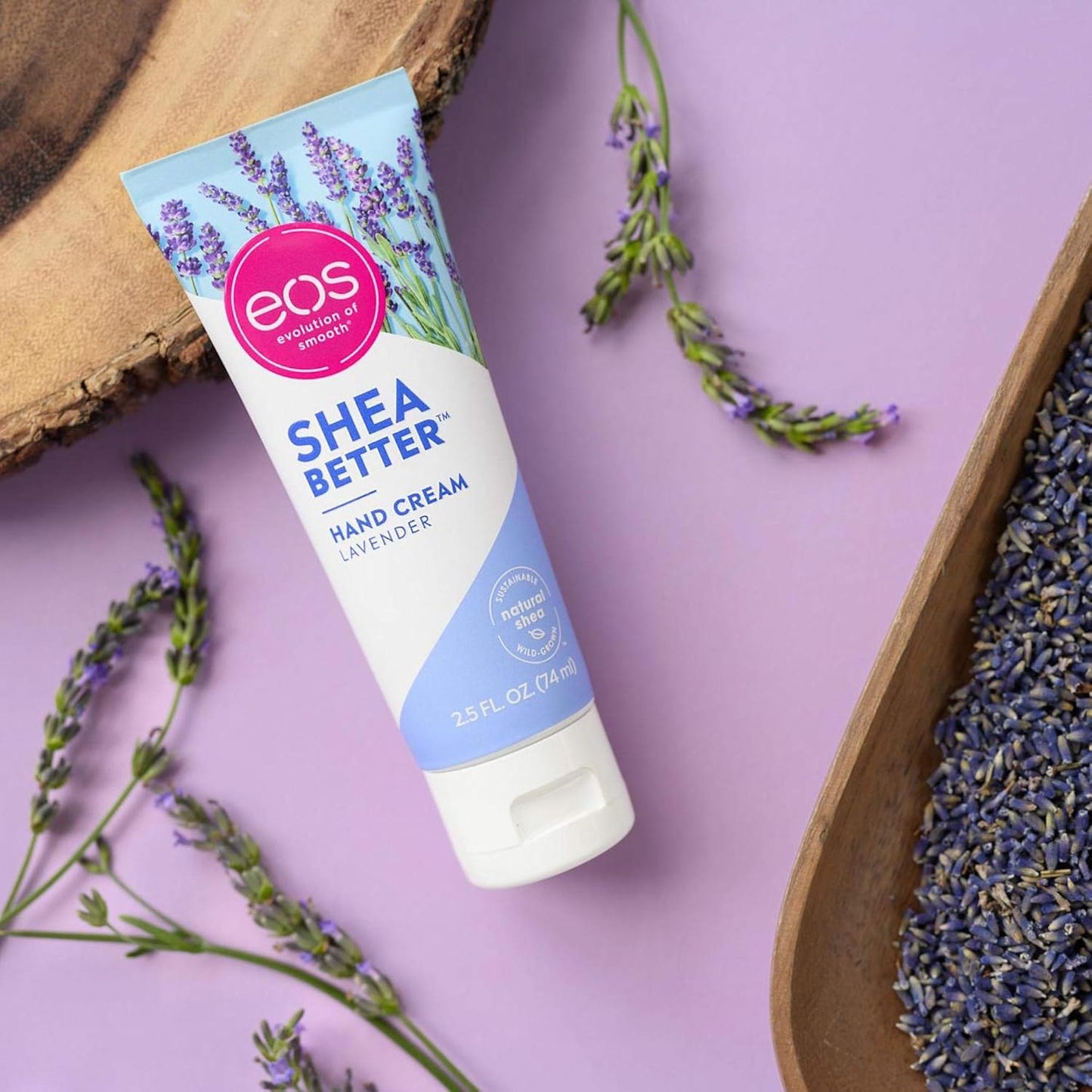 EOS Hand Cream – Pink Citrus | Natural Shea Butter Lotion for 24-Hour Hydration