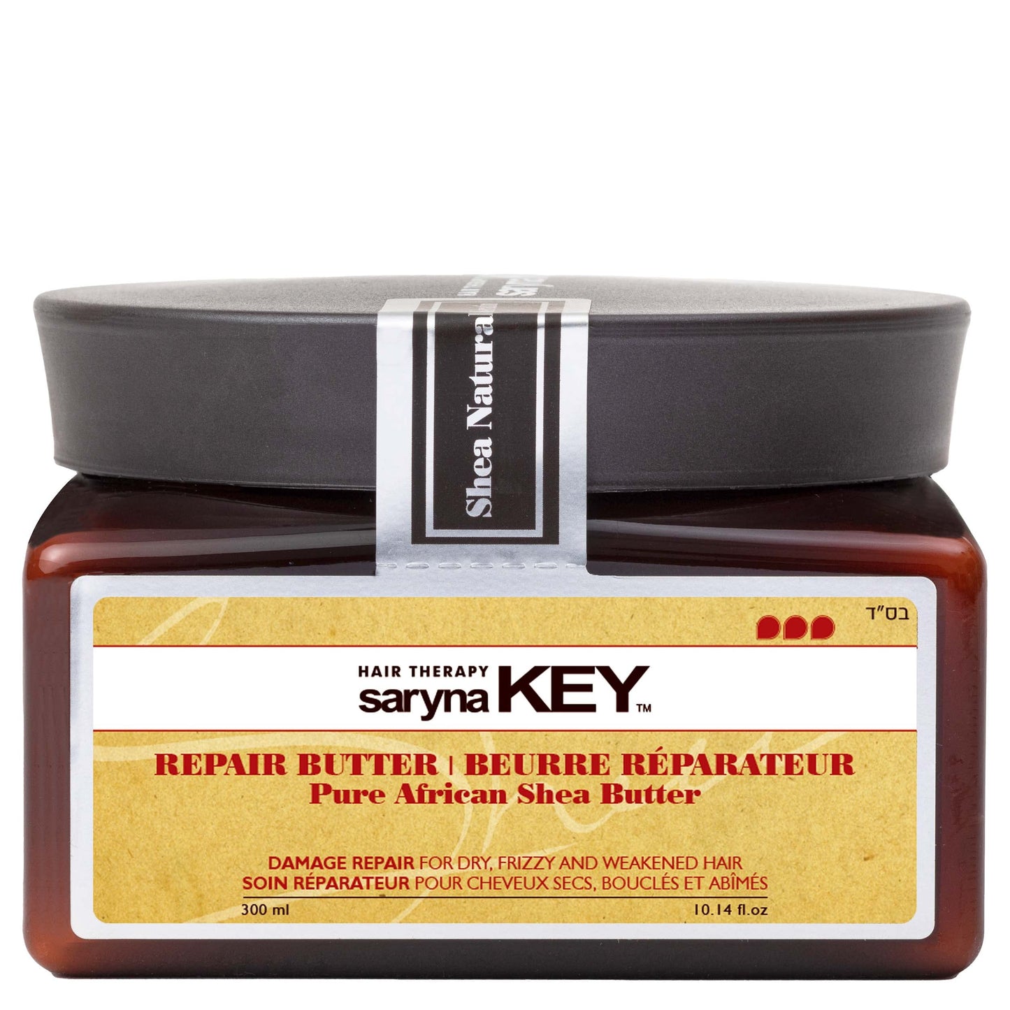 Saryna Key Damage Repair Treatment Butter Mask - African Shea Butter for Dry Hair Treatment - Rejuvenating Butter Moisturizer wi