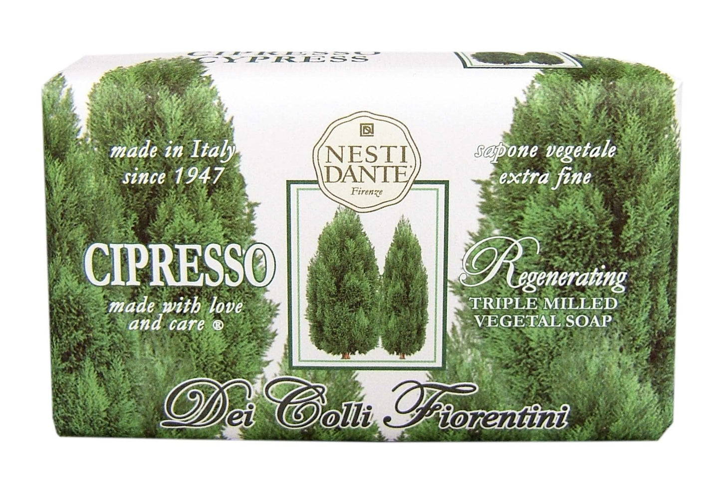 Nesti Dante Nesti Dante Dei Colli Fiorentini Triple Milled Vegetal Soap - Cypress Tree, 8.8Oz, 8.8 Ounce