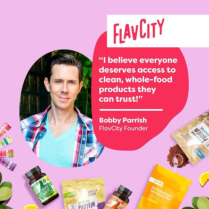 FlavCity Electrolytes Powder Packets - 28 Hydration Packets, Variety Pack - No Added Sugar - Hydration Powder with Real Fruit & Unrefined Sea Salt - Keto & Gluten-Free (28 Stick Packs)
