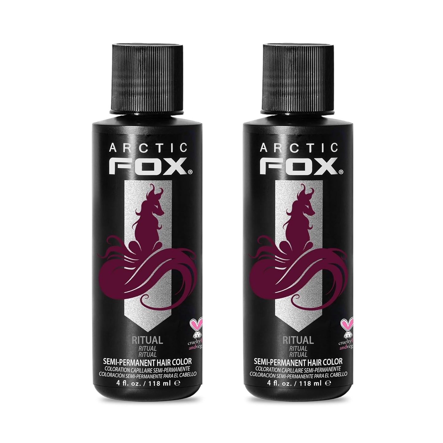 ARCTIC FOX Vegan Semi-Permanent Hair Color Dye | COSMIC SUNSHINE | 4 Fl Oz