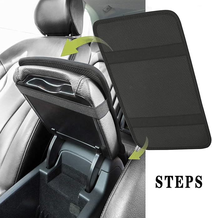 Dreaweet Customized Design Auto Center Console Pad, Neoprene Center Console Cover for Car SUV Sedan SUV Console Armrest Lid Cover for Men Women Decor Accessories