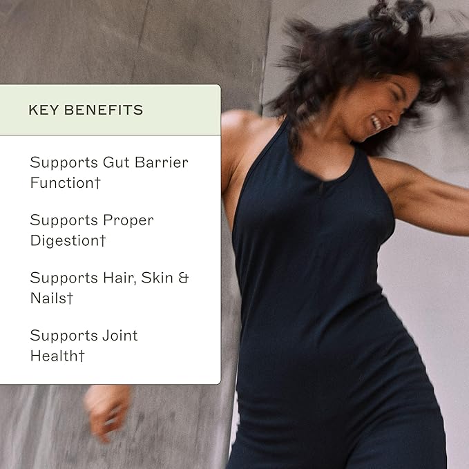Amy Myers MD Grass Fed Collagen Peptides Powder Unflavored - Pure Hydrolyzed Collagen for Hair Skin and Nails - Bone & Joint Health - Non-GMO, Gluten-Free, Paleo & Keto Friendly - No taste 38 Servings