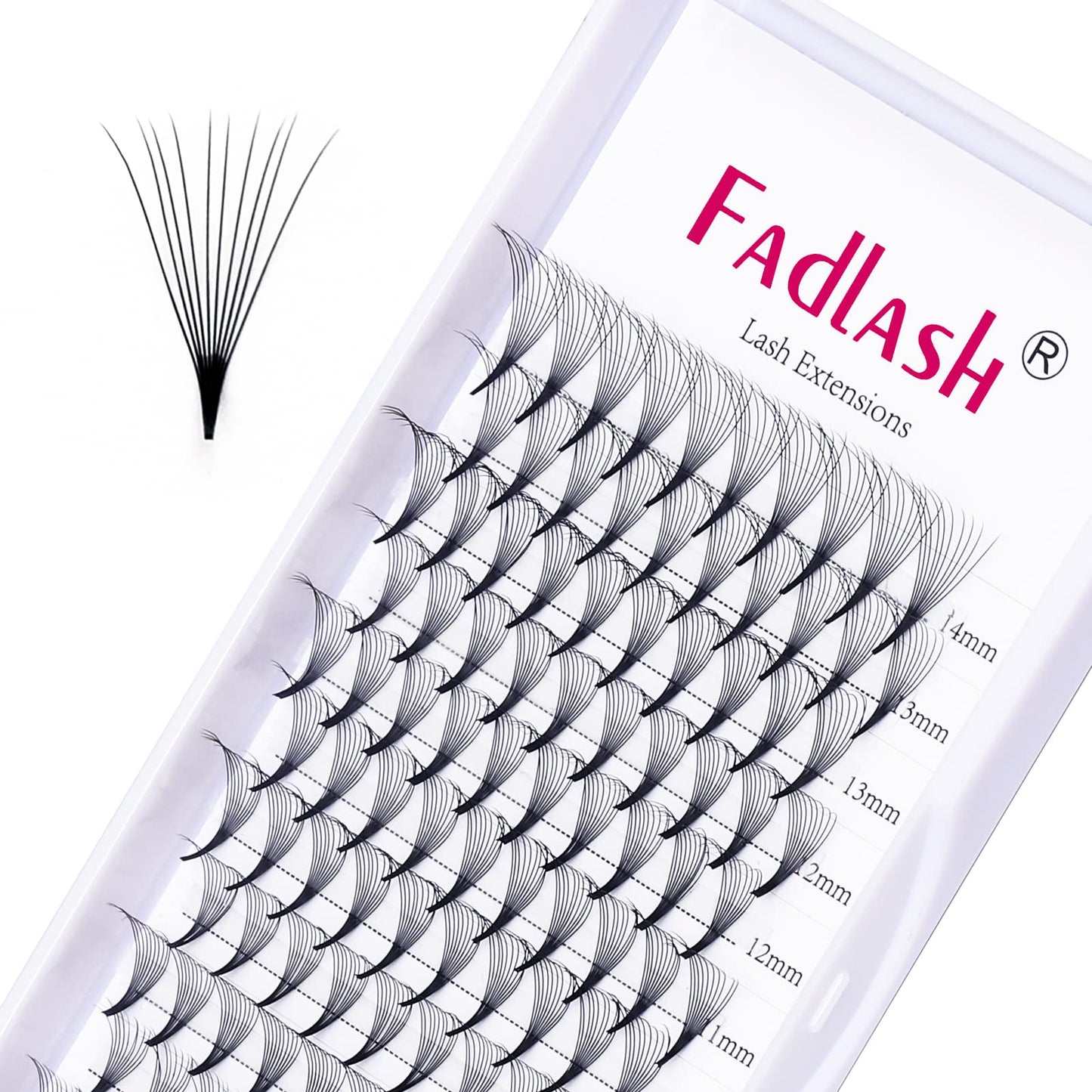 10D Premade Volume Eyelash Extensions Pro Ponit Premade Lash Extensions Fans Pre Made Fanned Russian Volume Lash Extensions Long