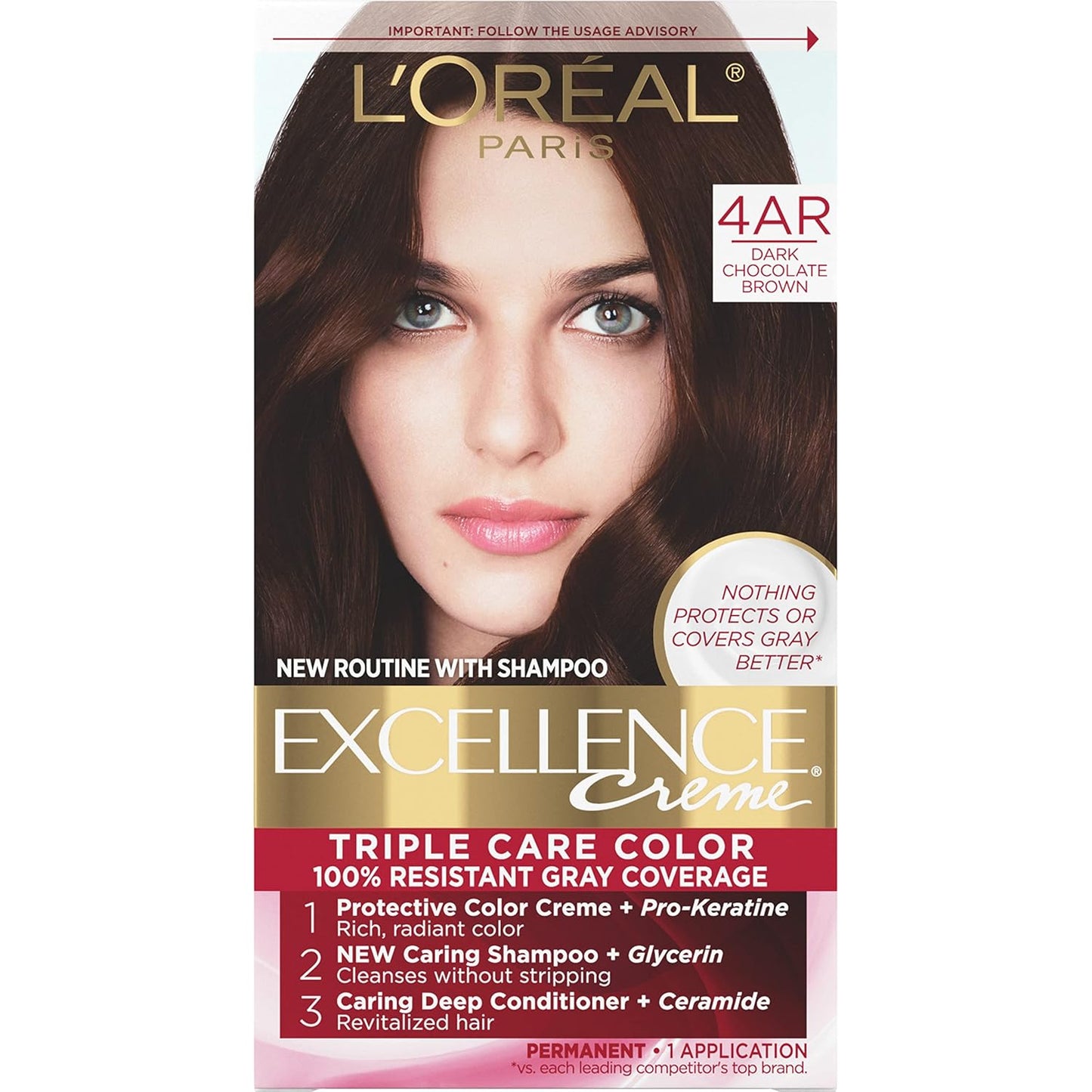 L'Oreal Paris Excellence Crème 9A Light Ash Blonde Hair Color | Gray Coverage, 8 Weeks