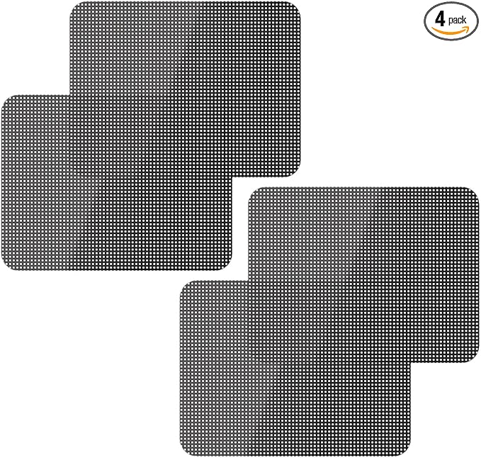 4PCS Car Side Window Sunshade, Block UV Rays Car Window Shade for Baby, Reusable & Washable Static Cling Film Stickers, Windshield Sun Shade Privacy Protector Accessories