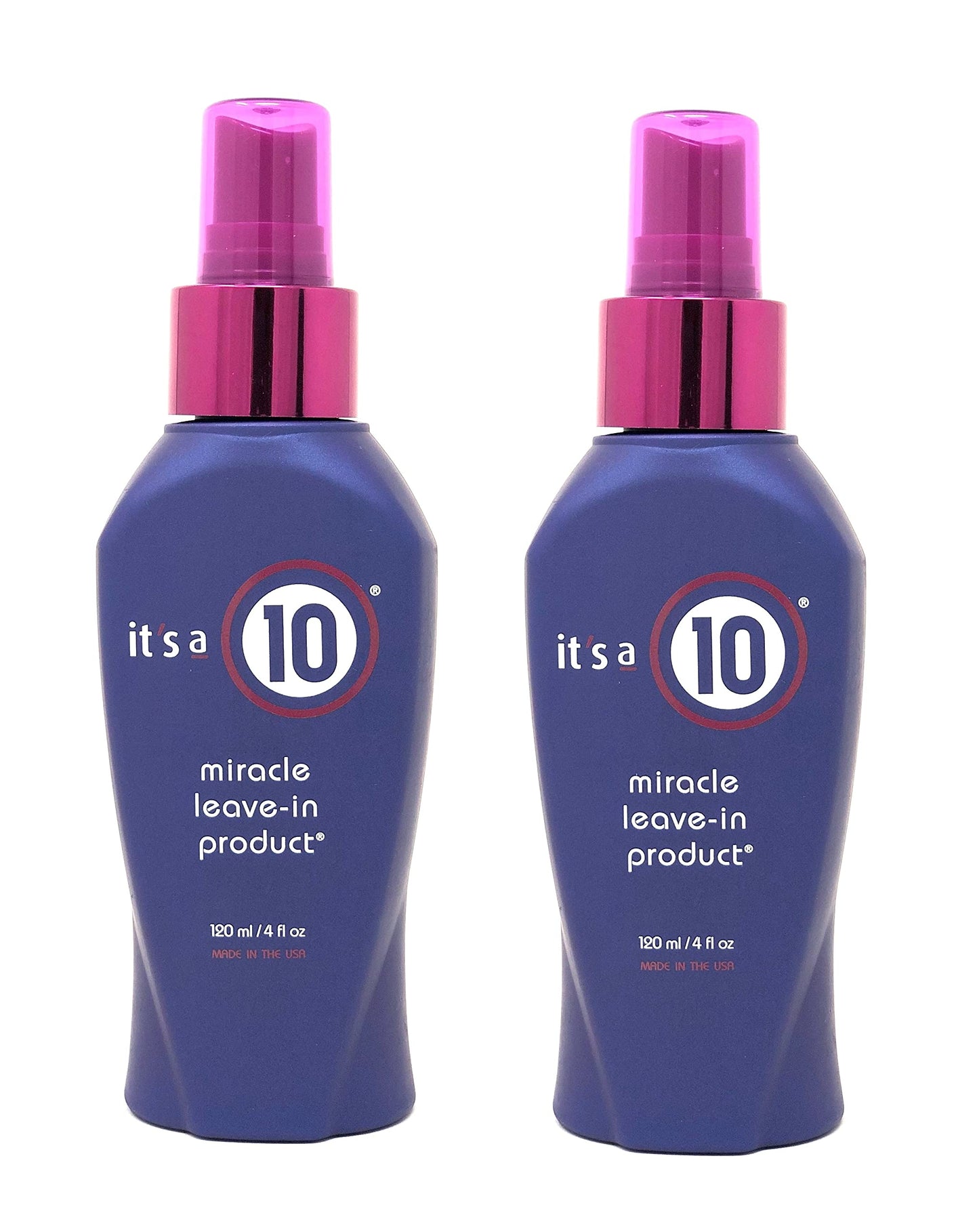 It'S A 10 Haircare Miracle Leave-In Product, 4 Fl. Oz. (Pack Of 2)