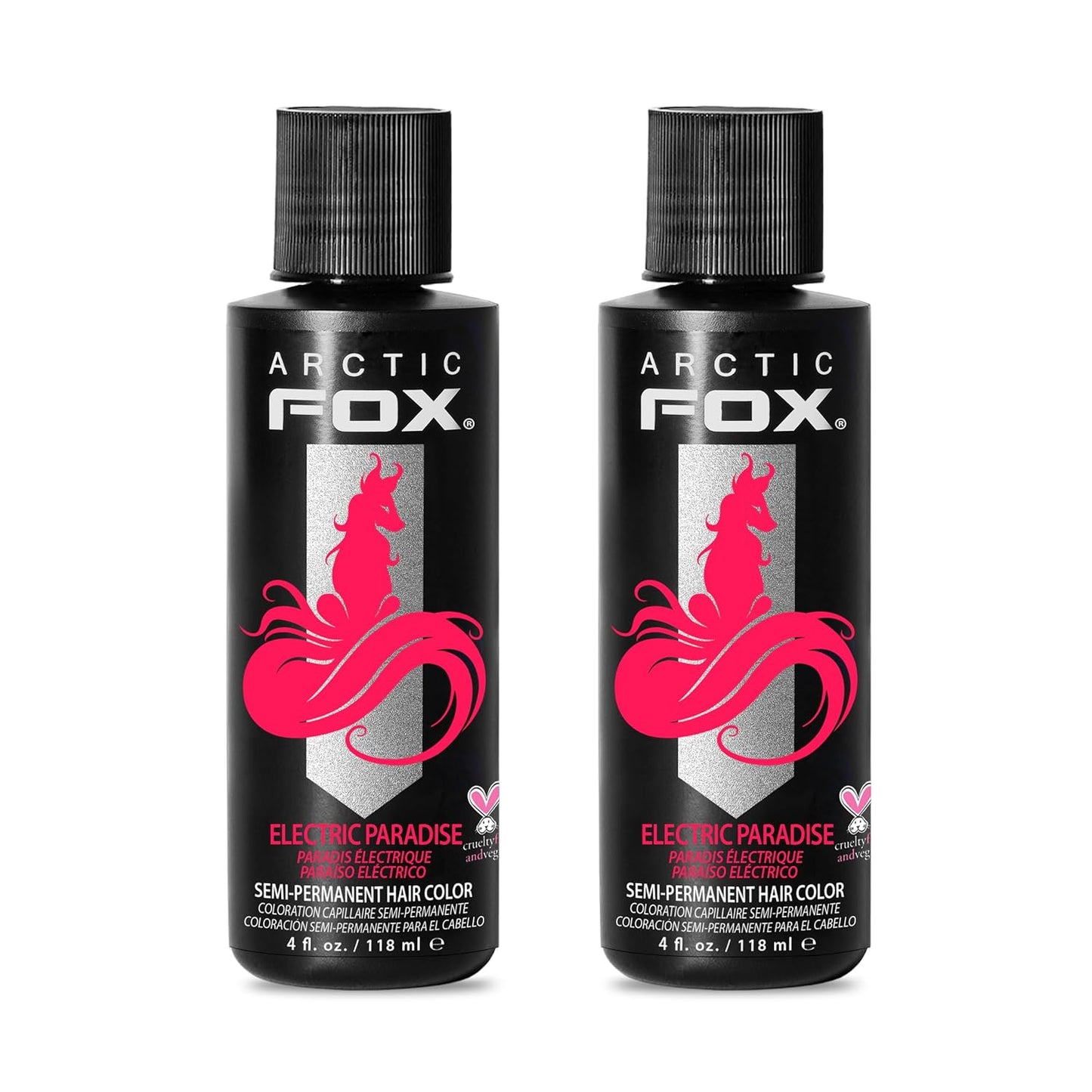 ARCTIC FOX Purple Madness | Vegan Semi-Permanent Hair Color Dye - 5.6 Fl Oz