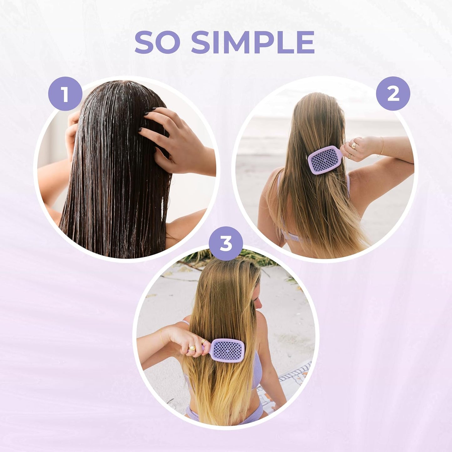 FHI Heat UNbrush Detangling Brush | Pain-Free for Wet & Dry Hair Types