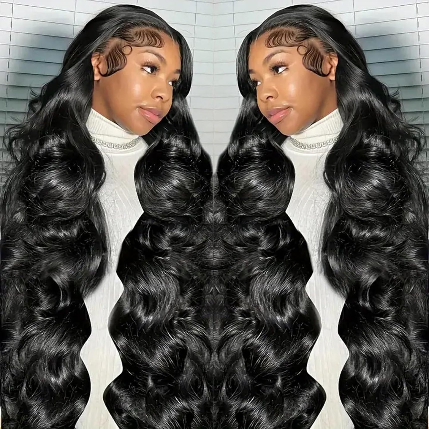 Ghotool 200% Density 13X6 Body Wave Lace Front Wigs Human Hair Wigs For Women Hd Lace Glueless Wigs Human Hair Pre Plucked With