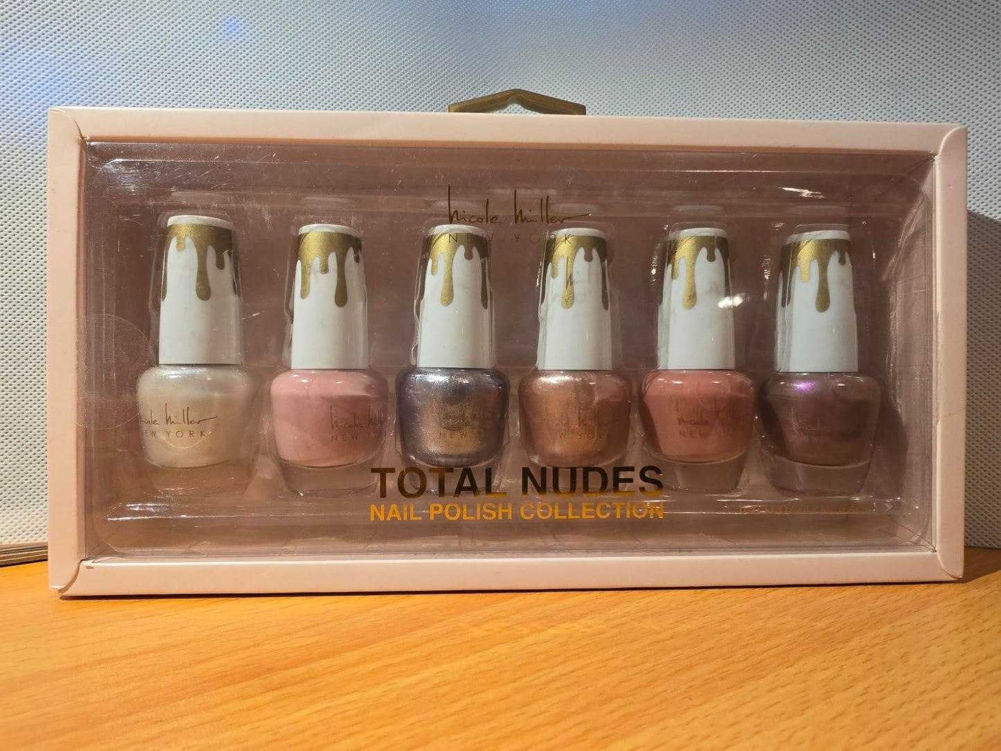 Nicole Miller Nail Polish Collection - Unique Glossy And Shimmery Colors For Women And Girls, Nudes