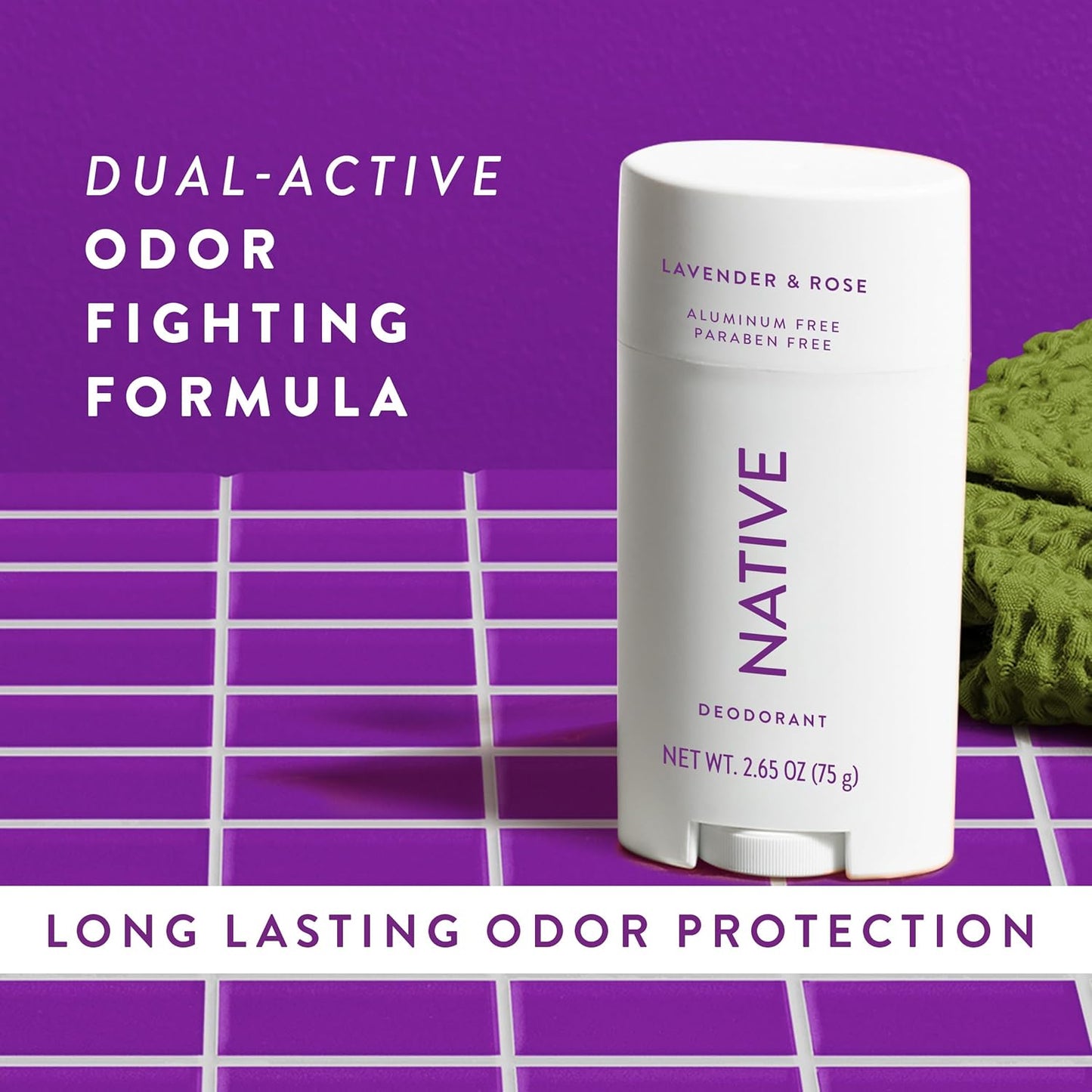 Native Deodorant | 72-Hour Odor Control | Aluminum-Free, Coconut & Vanilla