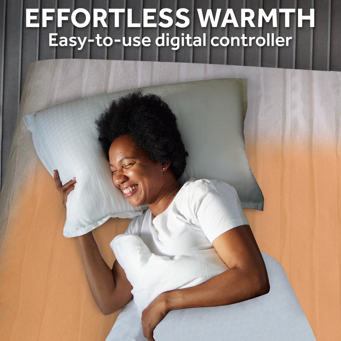 Sunbeam Polyester Wi-Fi Connected Mattress Pad, Electric Blanket, 10 Heat Settings, Queen Size