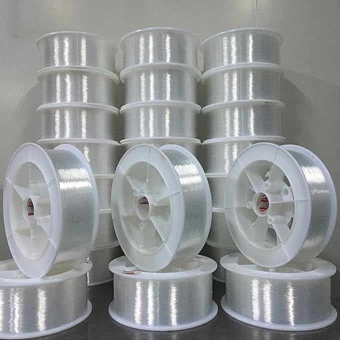 Ultra-Bright PMMA Plastic End Glow Optical Fiber Light for Fiber Optic Star Ceiling Light lamp Starlight Headliner kit for car Home(0.118in diameter/492ft Per roll)