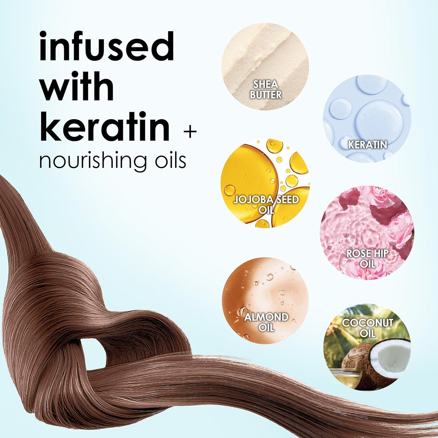 Keracolor 3-In-1 Color-Depositing Conditioner | Gently Cleanses & Conditions | 12 Fl Oz