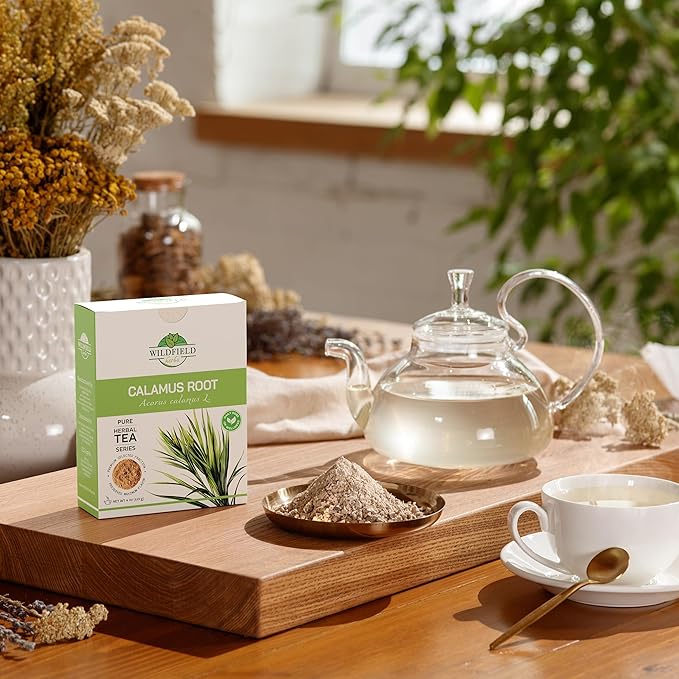 4 oz. Calamus Root Herbal Tea (Acorus Calamus) - 113g Calamus Herb Root Tea Raiz De Calamo