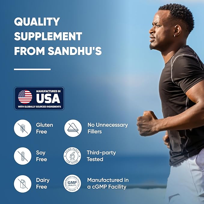 Sandhu's Zinc Supplement with Ionophores| Quercetin & Green Tea Extract for Superior Absorption and High Potency| 800mg Vegetarian Capsules 30 Days Supply| Immune Support for Men & Women