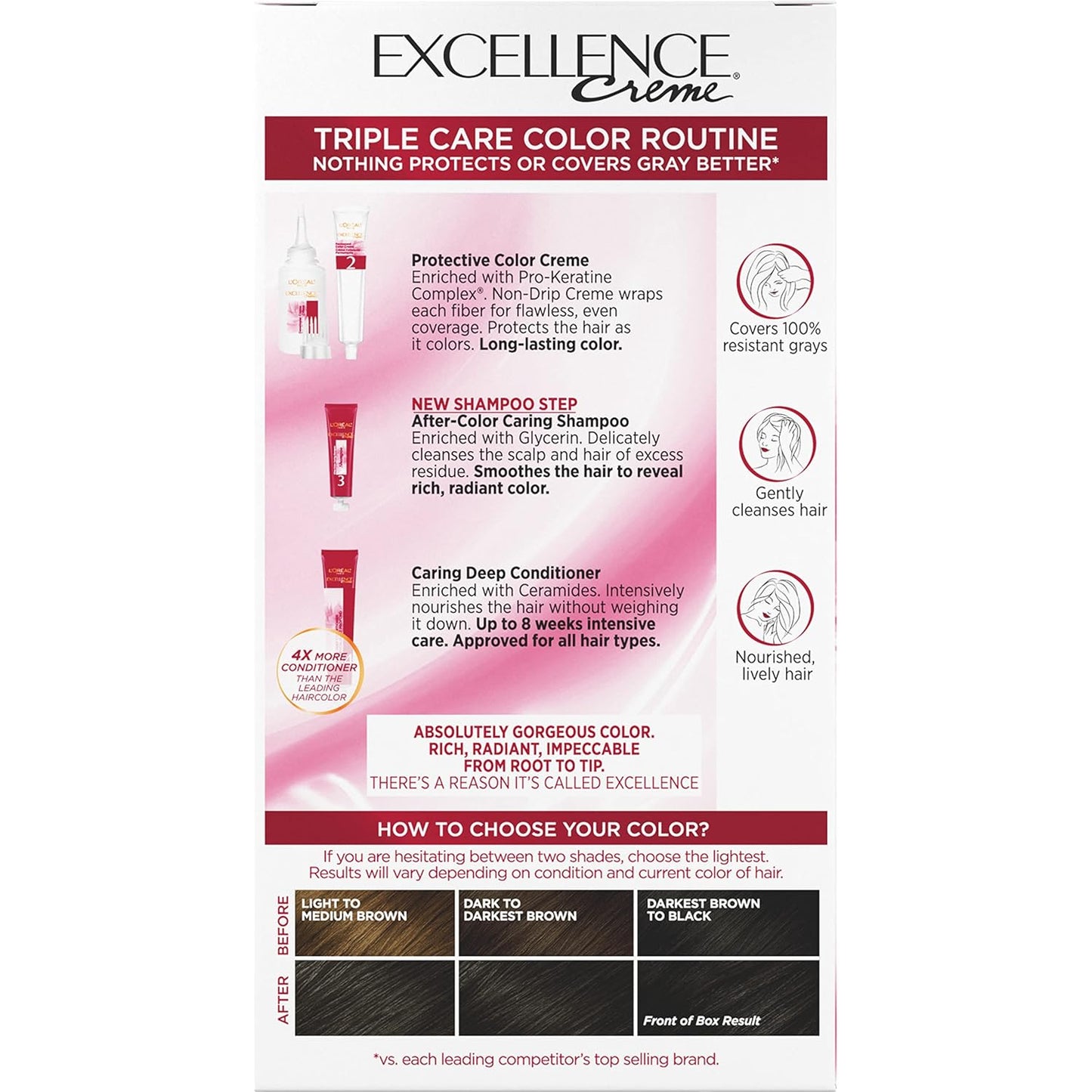 L'Oreal Paris Excellence Crème 9A Light Ash Blonde Hair Color | Gray Coverage, 8 Weeks
