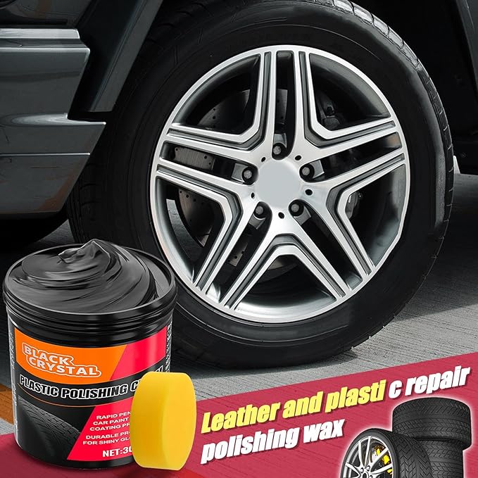 Car Trim Restorer – Dashboard Renewal Paste, Automotive Detailing Supplies | Coating Repair, Long Lasting Shine Protection Metal Plating Parts Minor Scratch Removal Vehicles Headlights Care