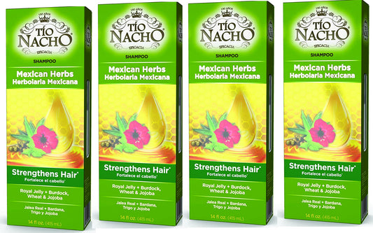 Tio Nacho Mexican Herbs Shampoo 14 Oz (Pack Of 4)