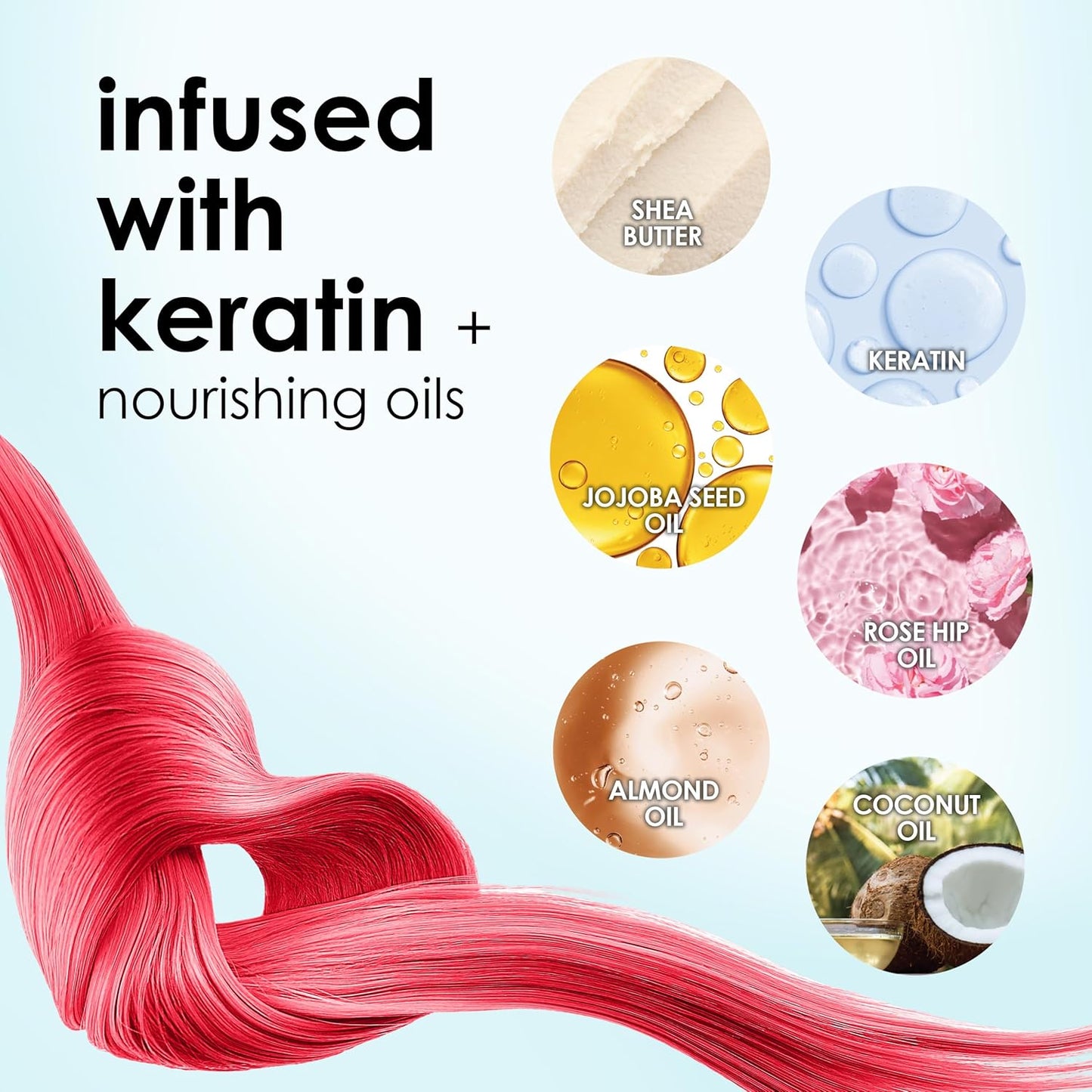 Keracolor Color + Clenditioner | 3-In-1 Color-Depositing Conditioner | 12 Fl Oz