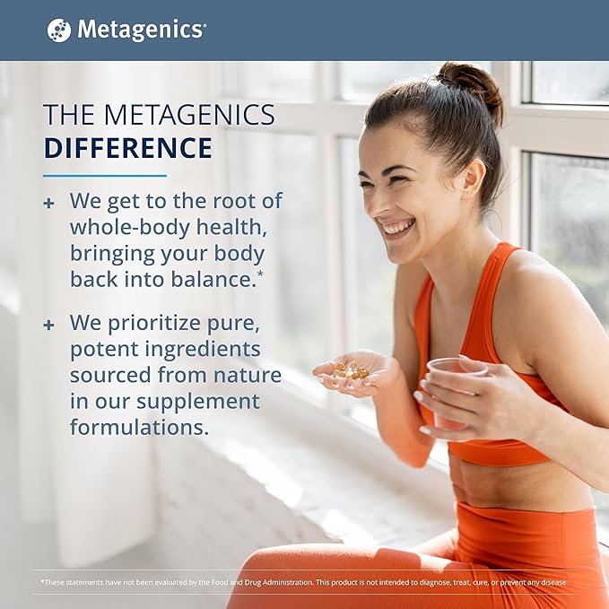 Metagenics Magnesium Glycinate - Highly Absorbable - Support for Sleep, Stress Relief, Muscle, Bone, Heart & Nerve Health - Gluten-Free - Non-GMO - Vegetarian - 120 Tablets