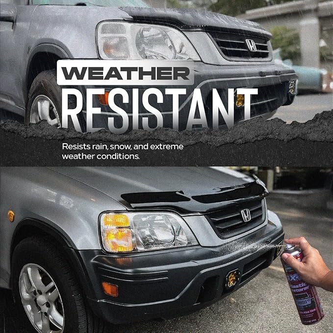 GX-3 Plastic Restorer – Black Plastic Restorer for Cars & Automotive Trim Restorer – Interior Car Cleaner & Exterior Faded Plastic, Vinyl & Rubber Renewer with Aloe Vera 2PK (8 fl oz)